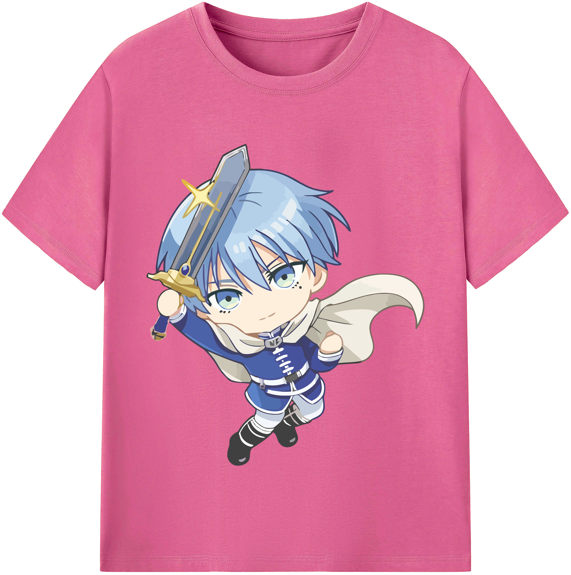 （画像用） 葬送のフリーレン Frieren レディースカジュアルプリントTシャツ（綿100％）
