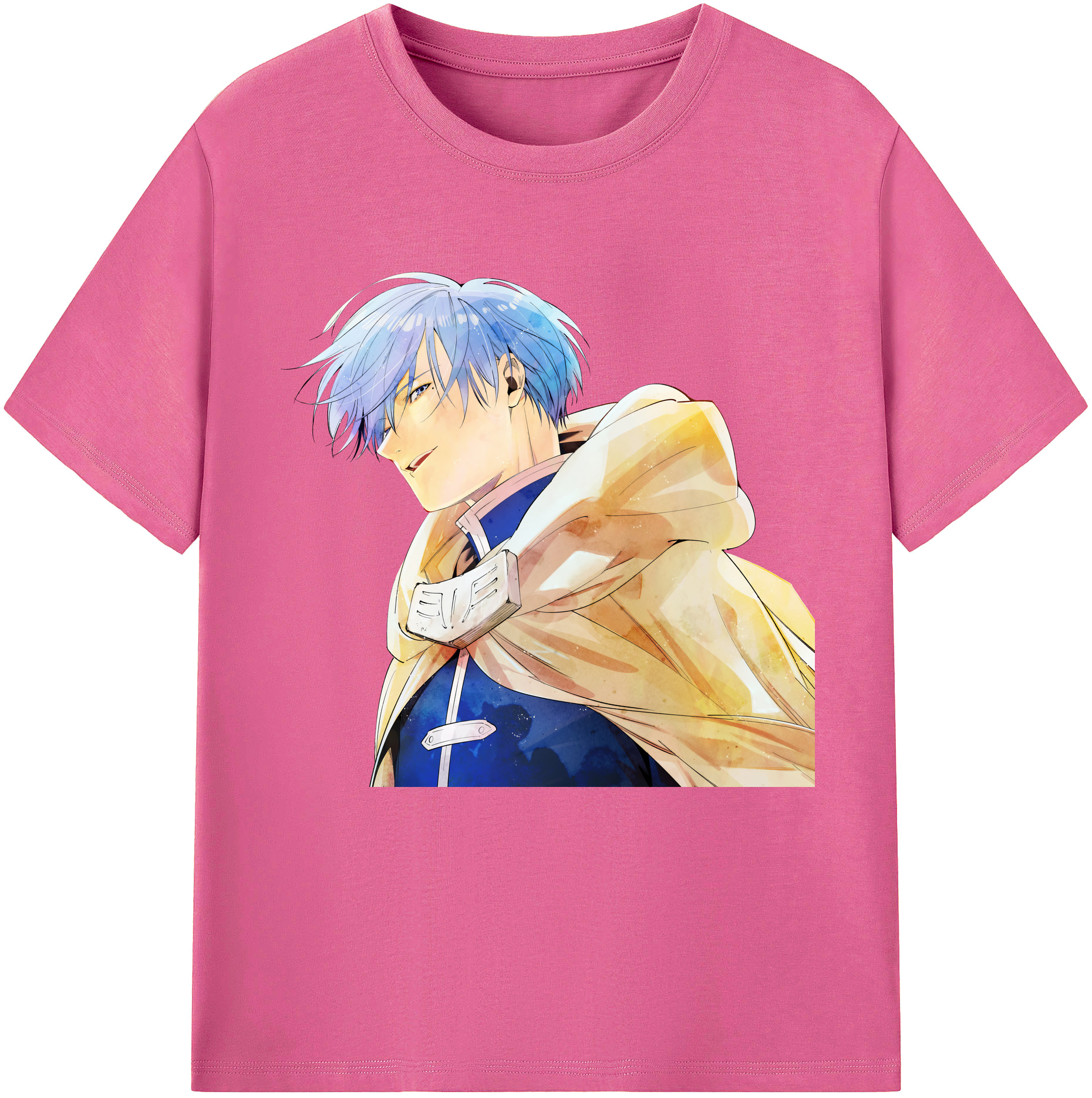 （画像用） 葬送のフリーレン Frieren レディースカジュアルプリントTシャツ（綿100％）