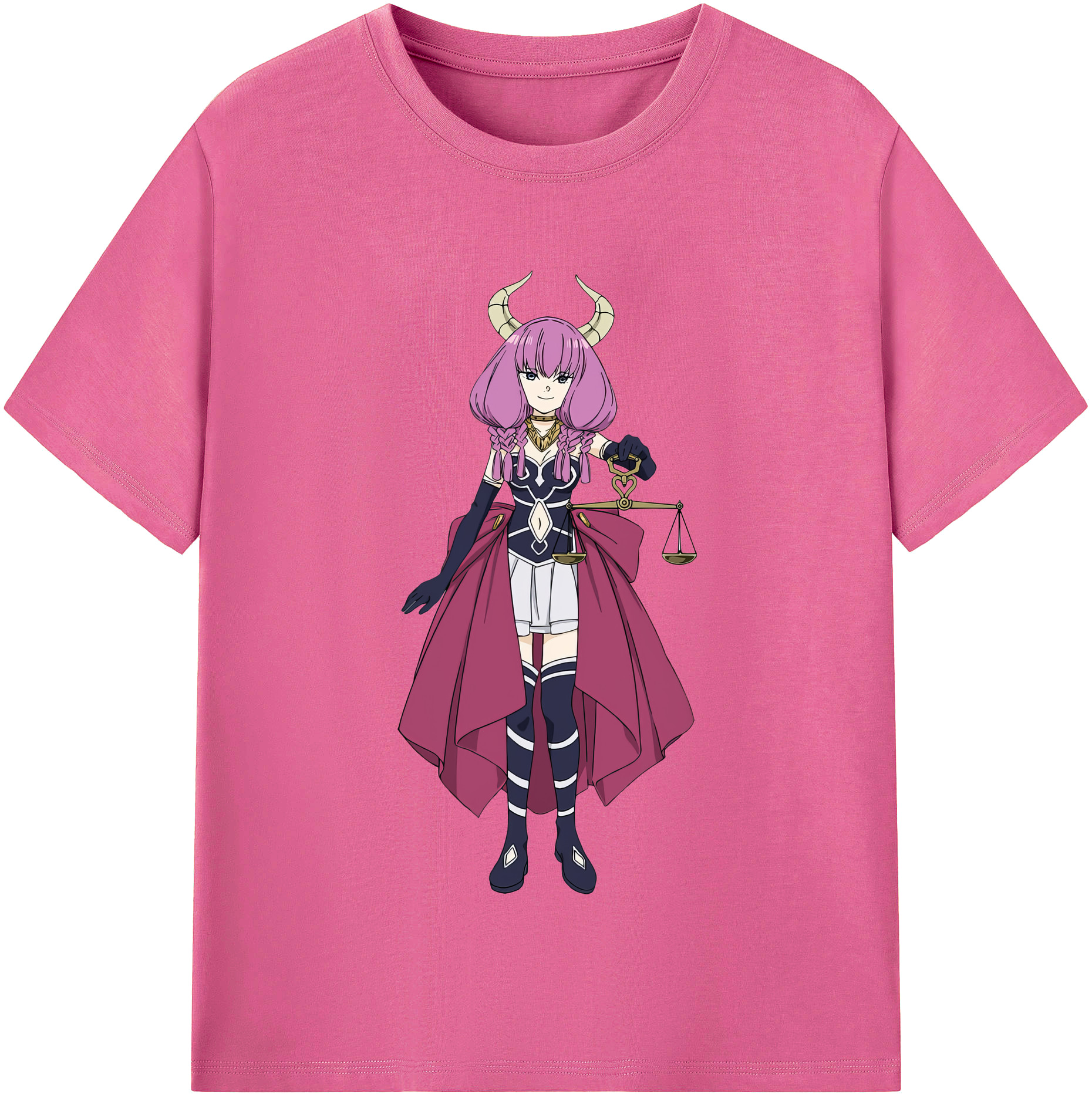 （画像用） 葬送のフリーレン Frieren レディースカジュアルプリントTシャツ（綿100％）