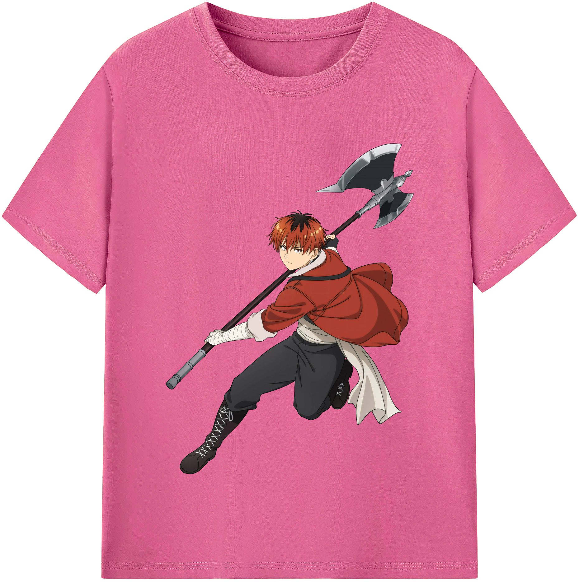 （画像用） 葬送のフリーレン Frieren レディースカジュアルプリントTシャツ（綿100％）