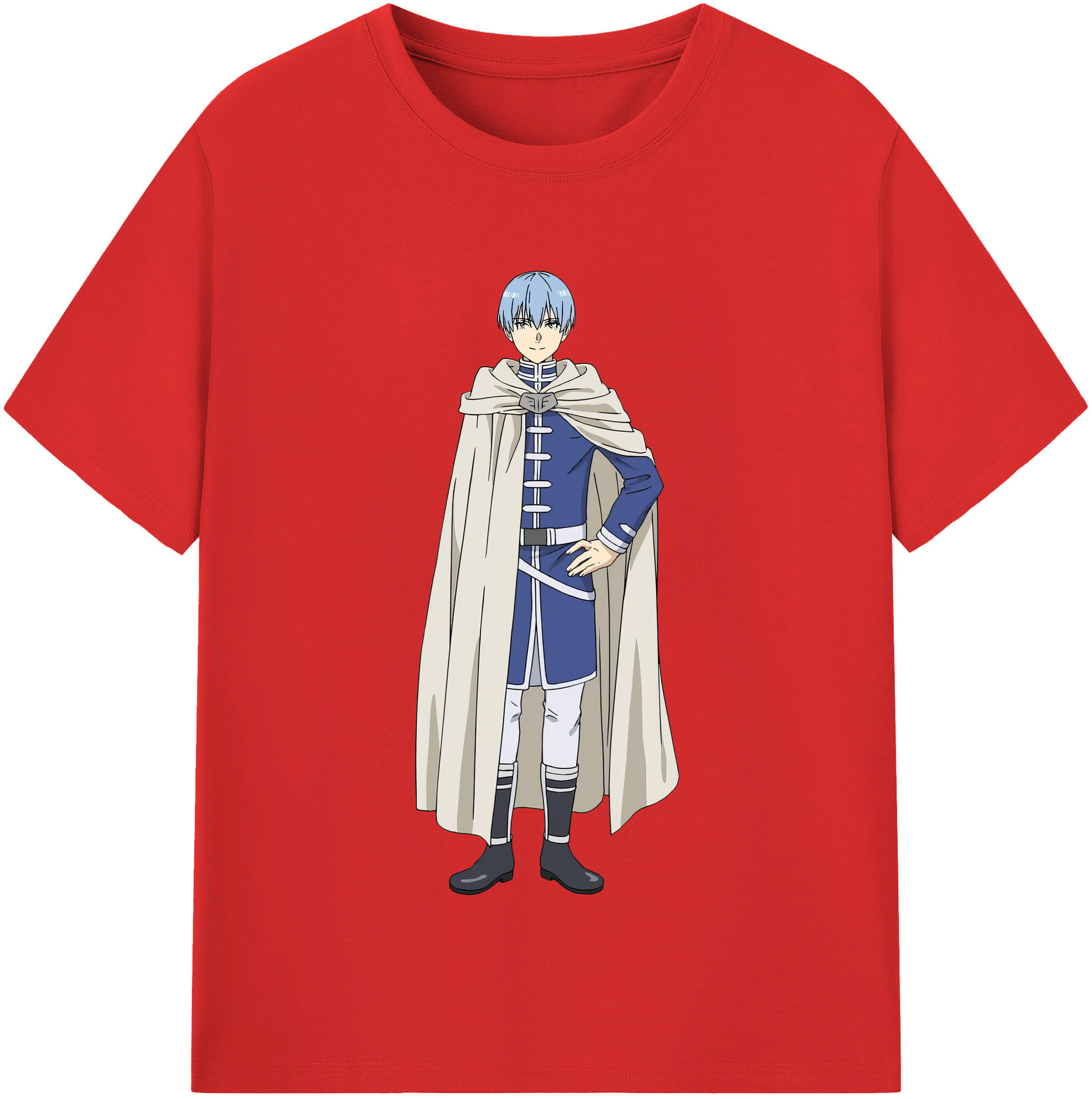 （画像用） 葬送のフリーレン Frieren レディースカジュアルプリントTシャツ（綿100％）