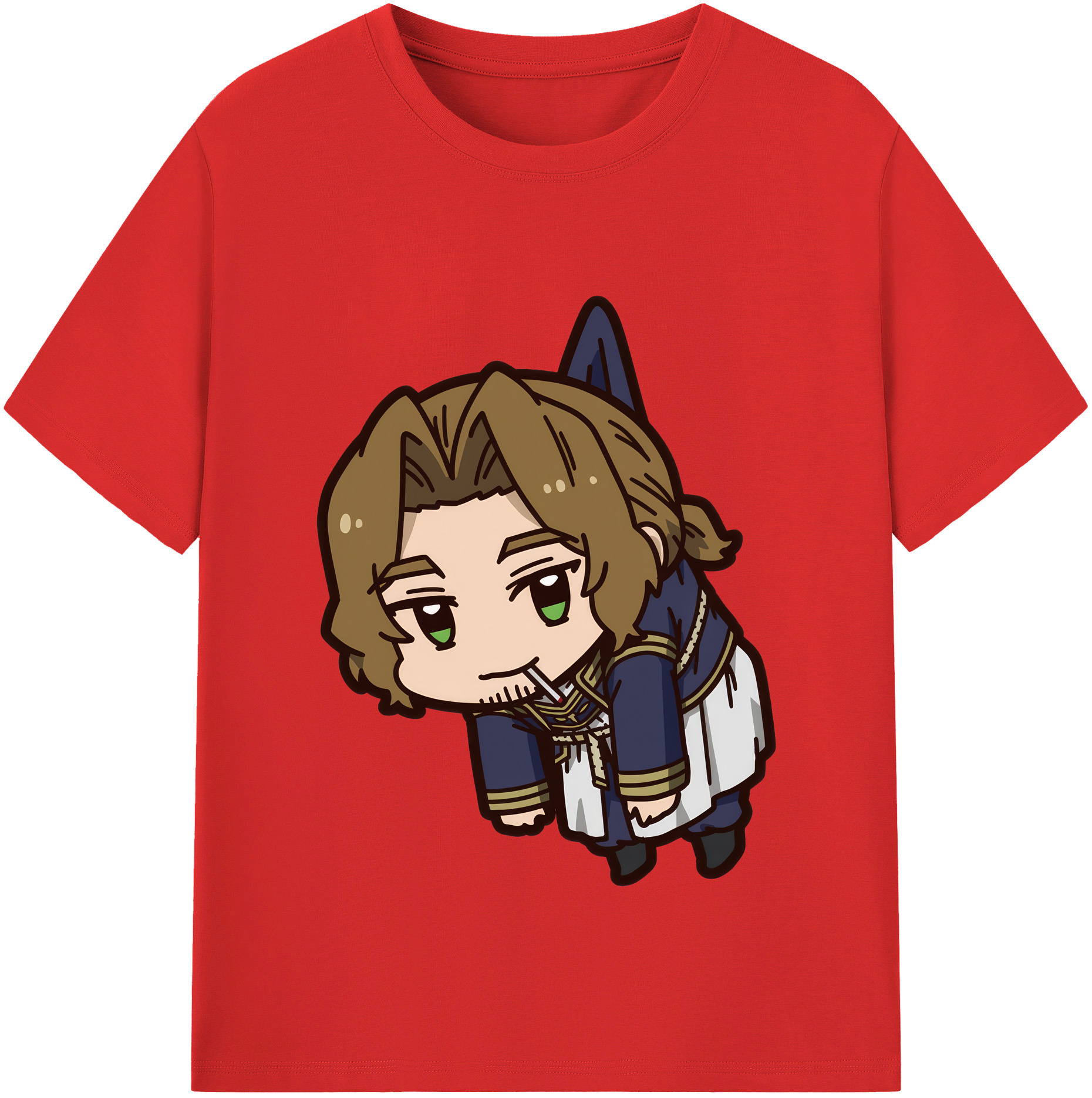 （画像用） 葬送のフリーレン Frieren レディースカジュアルプリントTシャツ（綿100％）