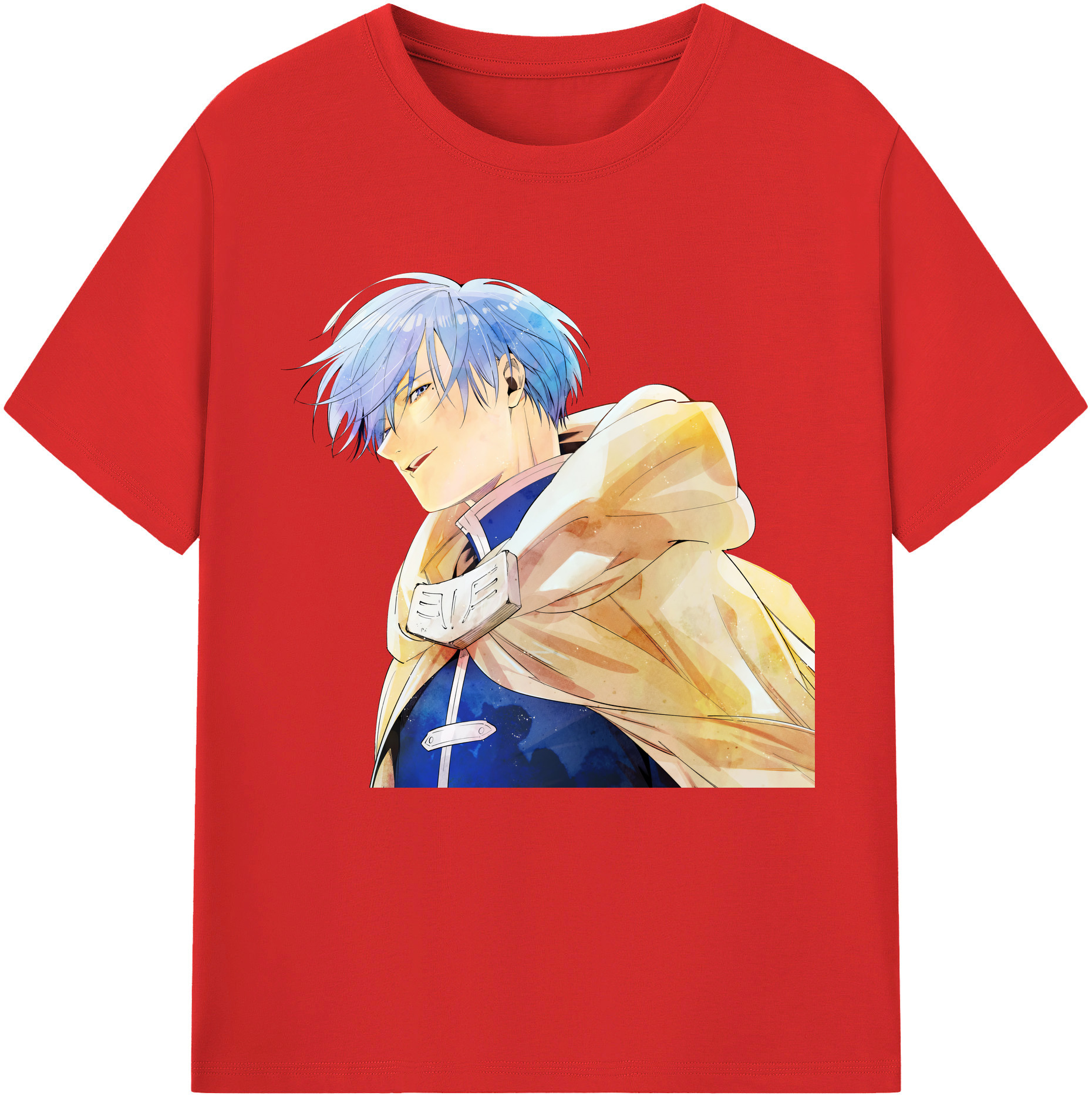 （画像用） 葬送のフリーレン Frieren レディースカジュアルプリントTシャツ（綿100％）