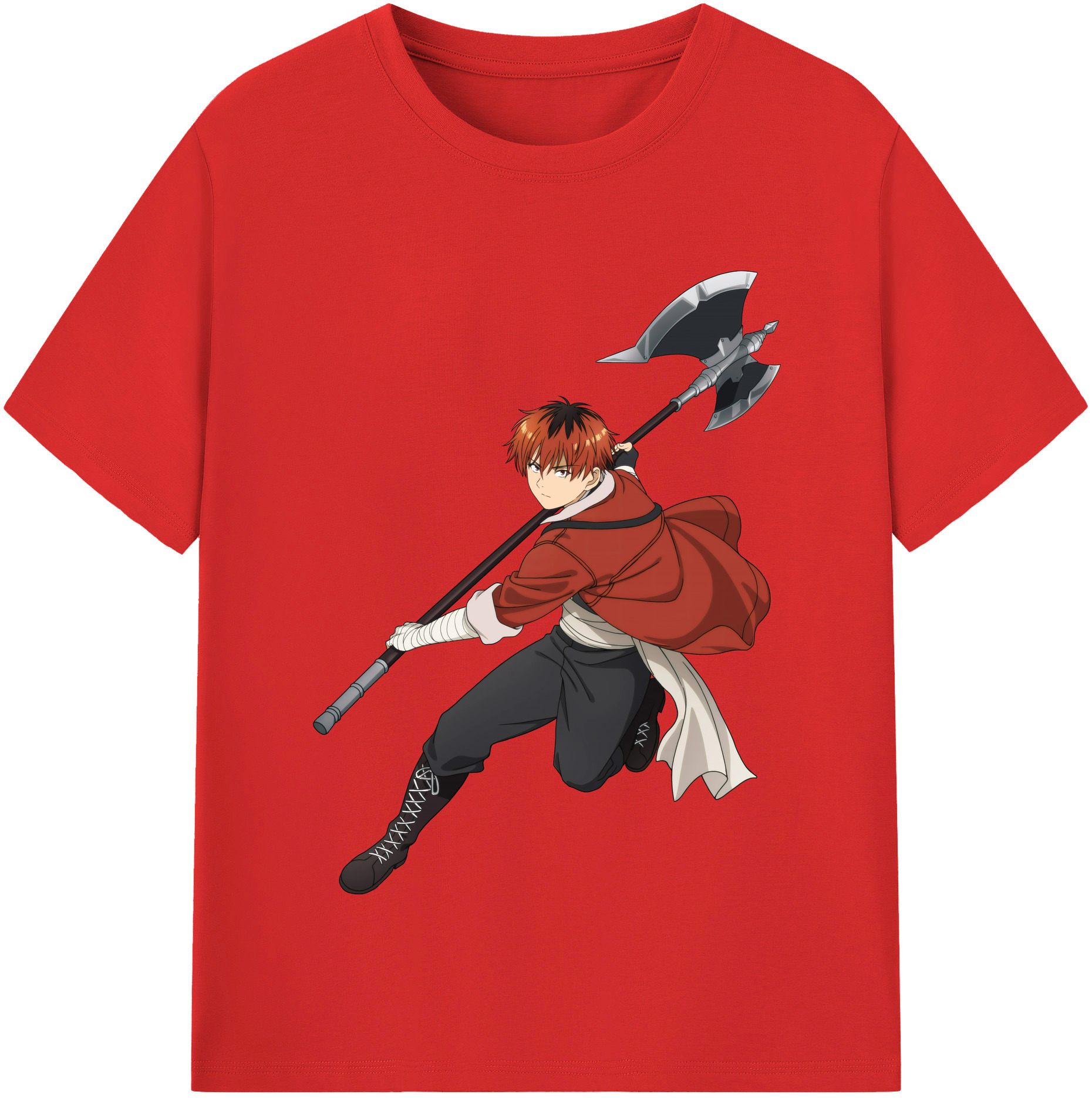 （画像用） 葬送のフリーレン Frieren レディースカジュアルプリントTシャツ（綿100％）