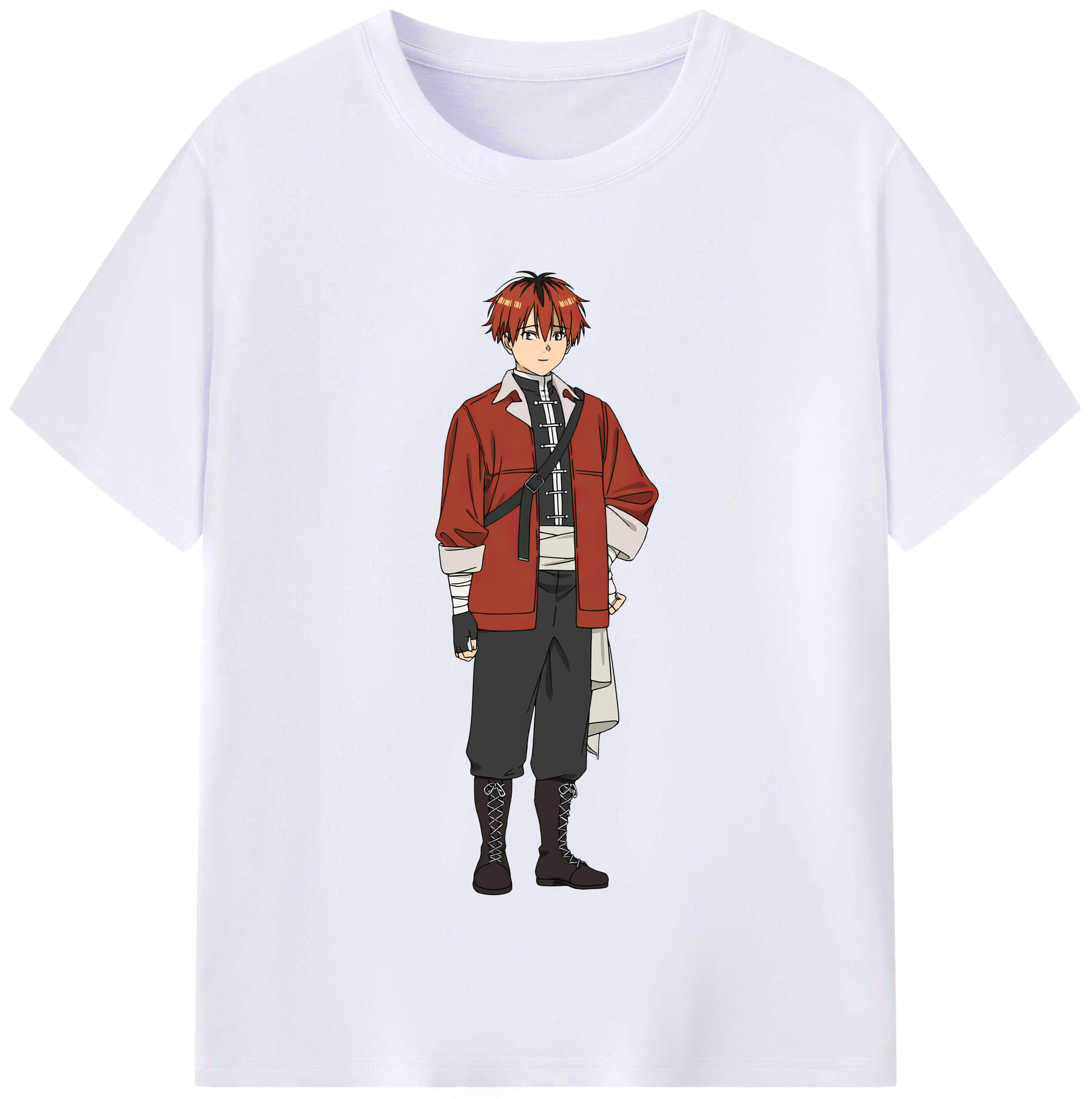 （画像用） 葬送のフリーレン Frieren レディースカジュアルプリントTシャツ（綿100％）