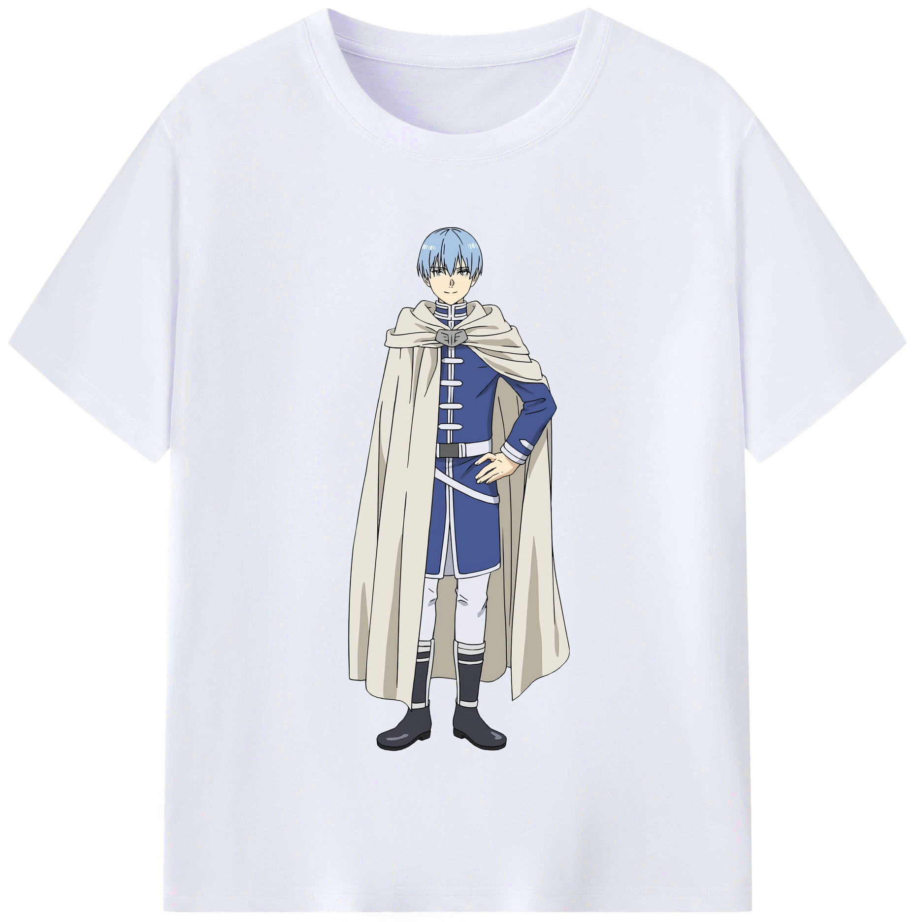 （画像用） 葬送のフリーレン Frieren レディースカジュアルプリントTシャツ（綿100％）
