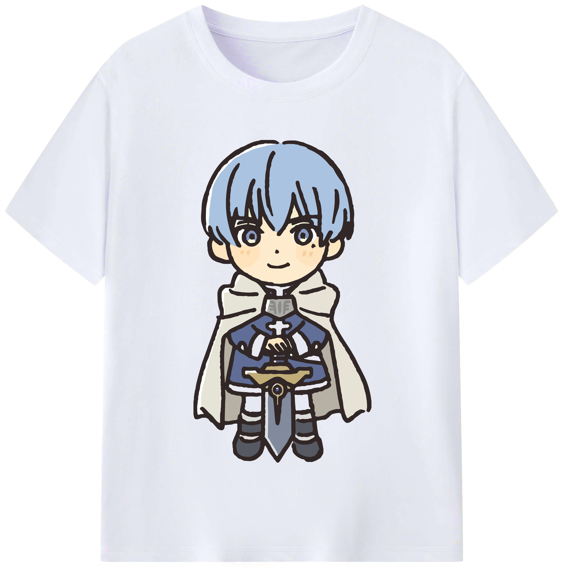 （画像用） 葬送のフリーレン Frieren レディースカジュアルプリントTシャツ（綿100％）