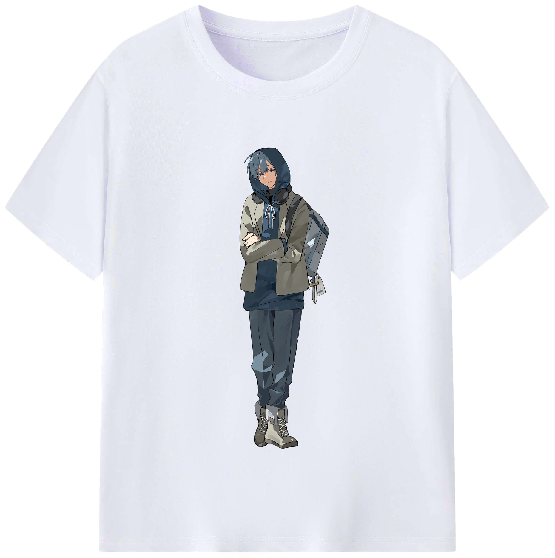 （画像用） 葬送のフリーレン Frieren レディースカジュアルプリントTシャツ（綿100％）