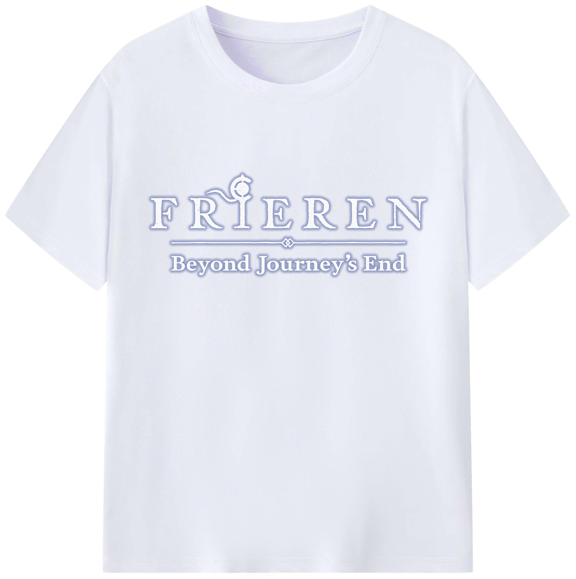 （画像用） 葬送のフリーレン Frieren レディースカジュアルプリントTシャツ（綿100％）