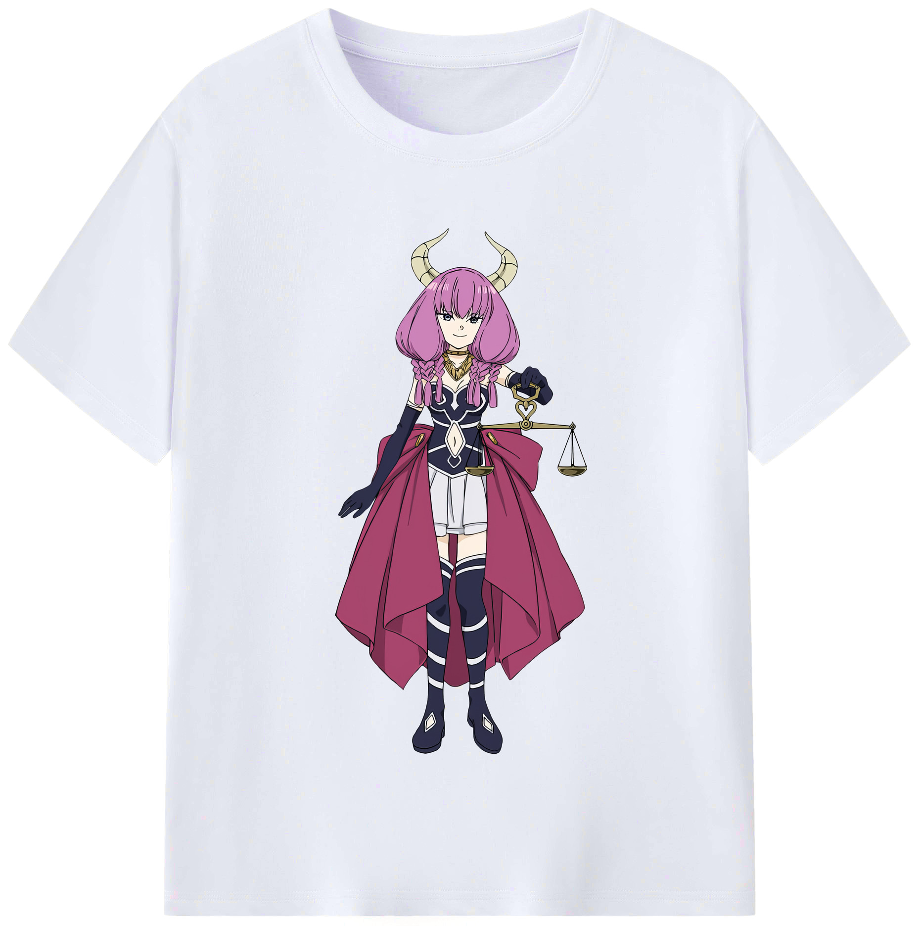 （画像用） 葬送のフリーレン Frieren レディースカジュアルプリントTシャツ（綿100％）