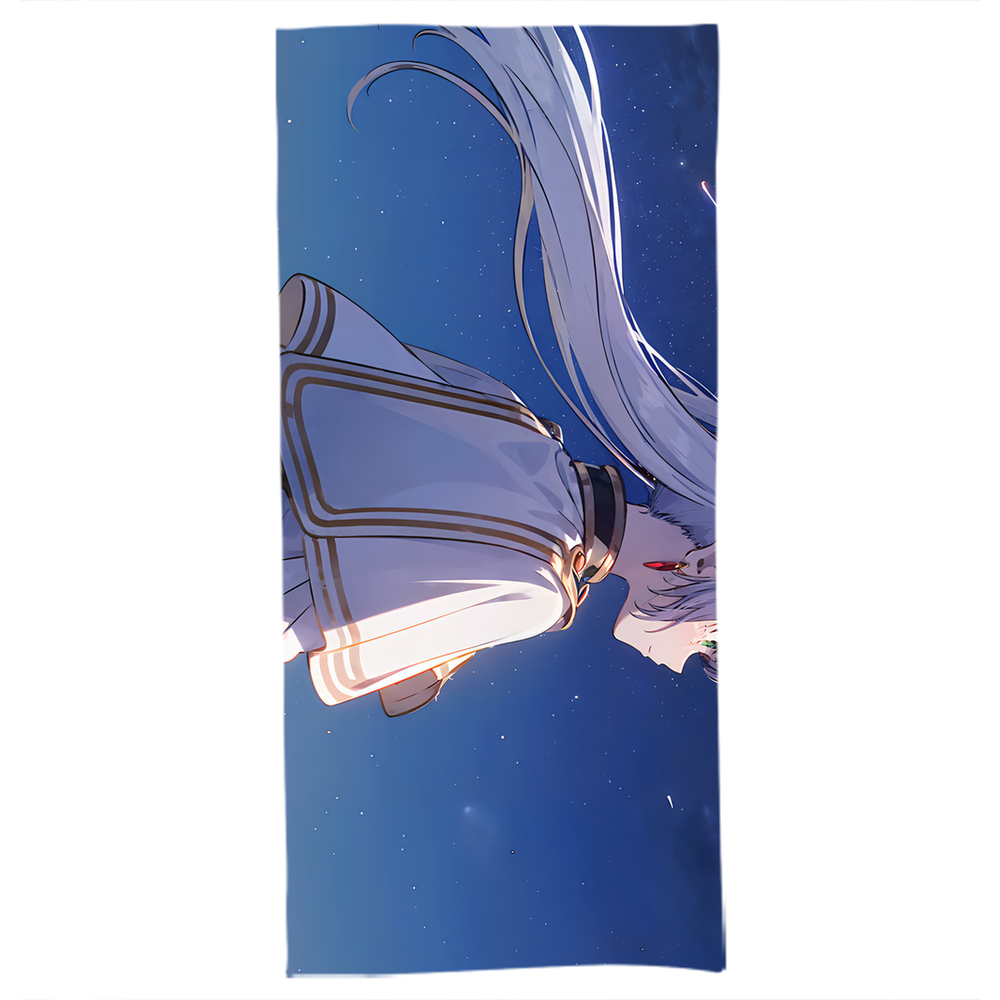 （画像用） 葬送のフリーレン Frieren 大判バスタオル 70×140cm 吸水速乾 柔らかい肌触り