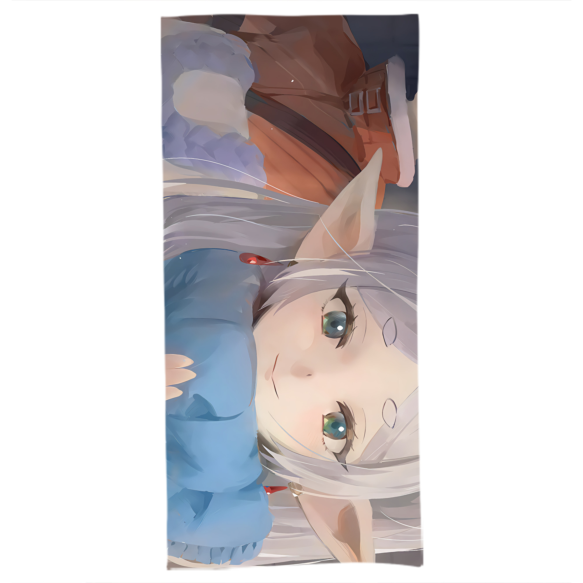 （画像用） 葬送のフリーレン Frieren 大判バスタオル 70×140cm 吸水速乾 柔らかい肌触り