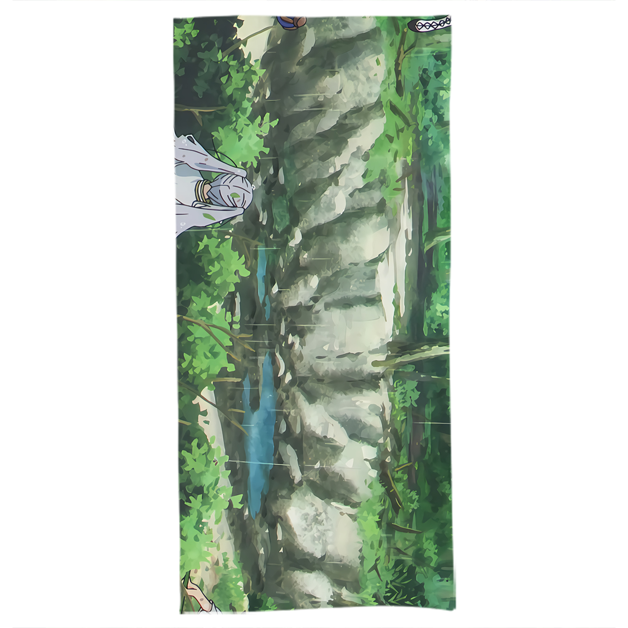 （画像用） 葬送のフリーレン Frieren 大判バスタオル 70×140cm 吸水速乾 柔らかい肌触り