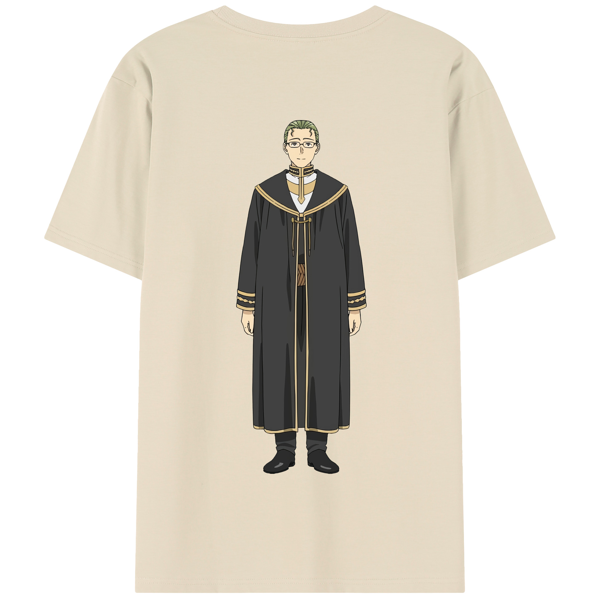 （画像用） 葬送のフリーレン Frieren 綿100％半袖Tシャツ（背面プリント）