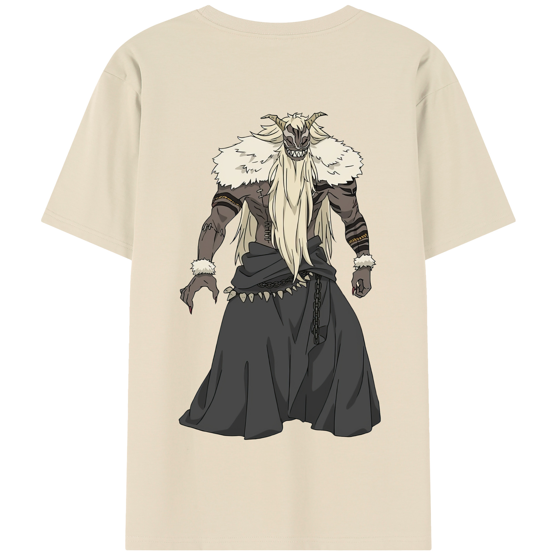 （画像用） 葬送のフリーレン Frieren 綿100％半袖Tシャツ（背面プリント）