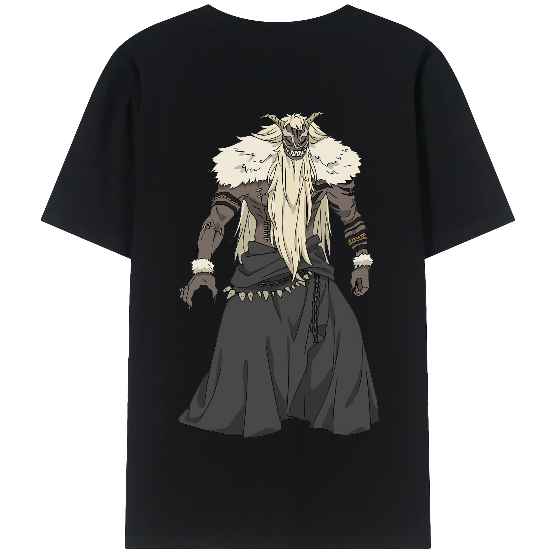 （画像用） 葬送のフリーレン Frieren 綿100％半袖Tシャツ（背面プリント）