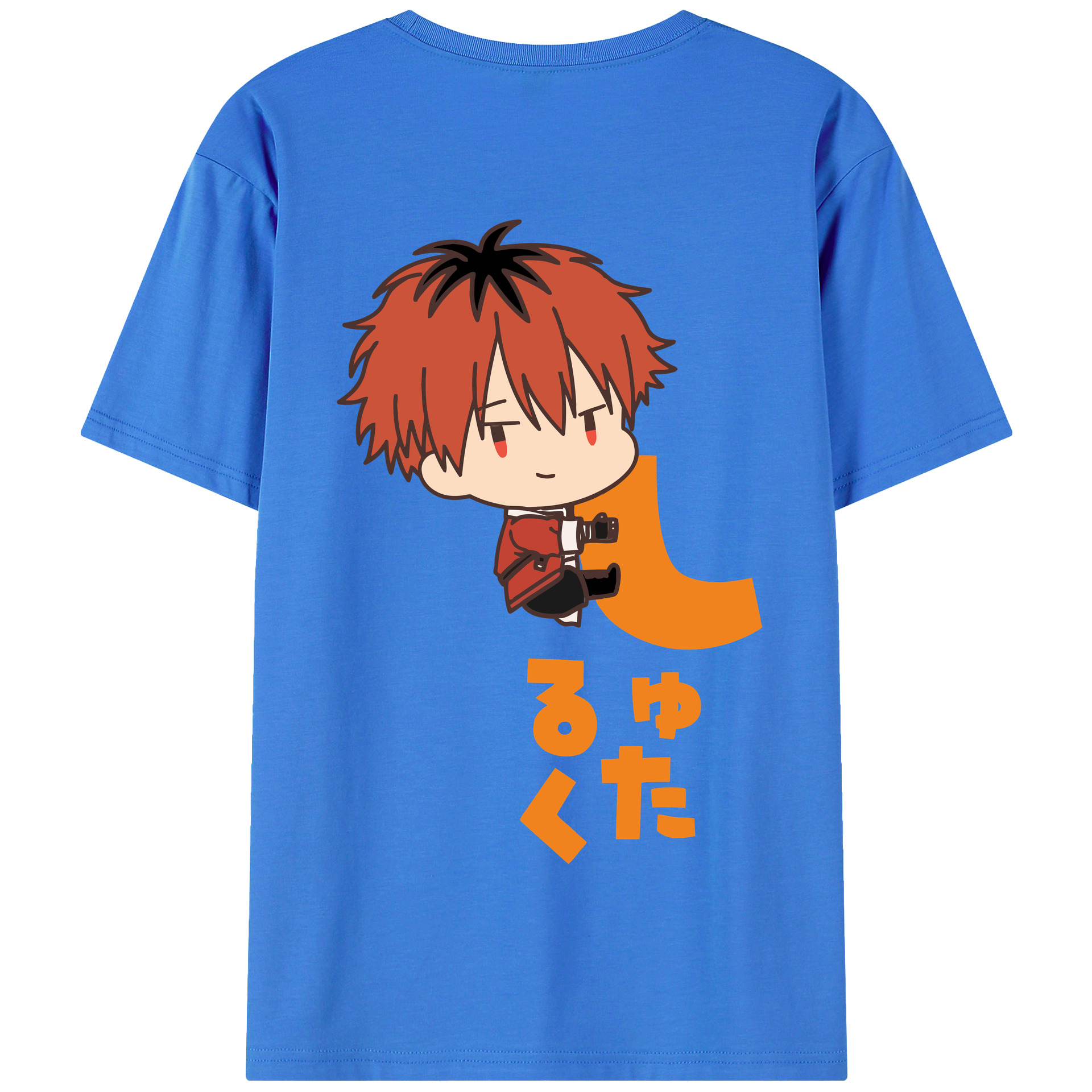 （画像用） 葬送のフリーレン Frieren 綿100％半袖Tシャツ（背面プリント）