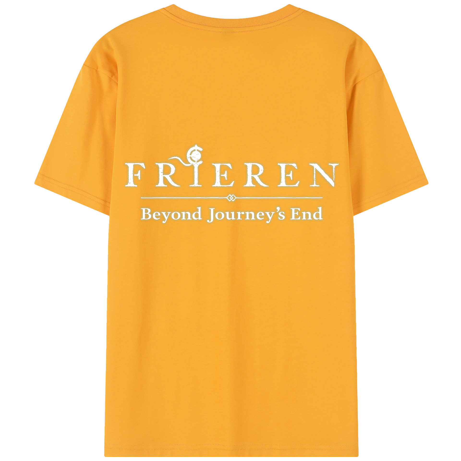 （画像用） 葬送のフリーレン Frieren 綿100％半袖Tシャツ（背面プリント）