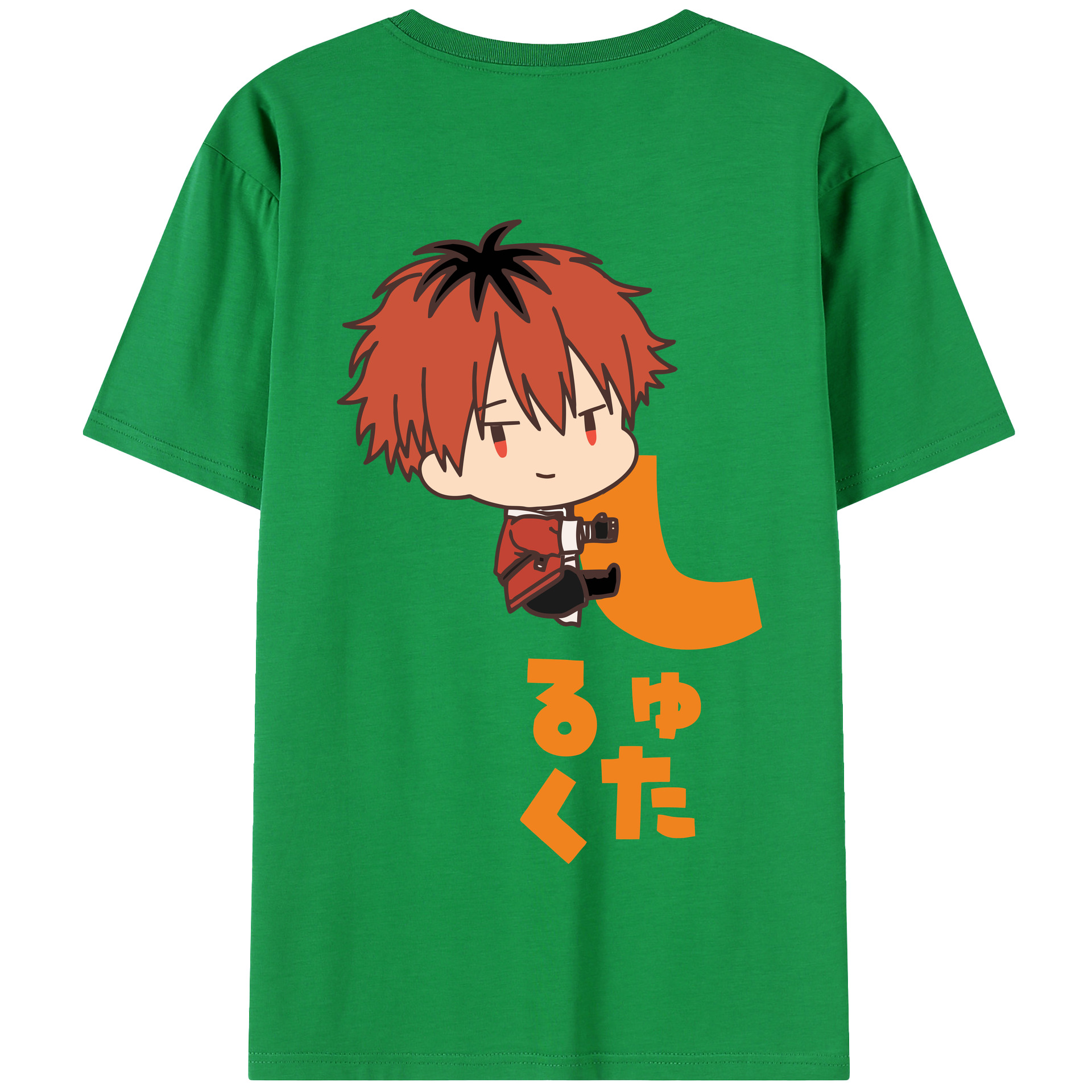 （画像用） 葬送のフリーレン Frieren 綿100％半袖Tシャツ（背面プリント）