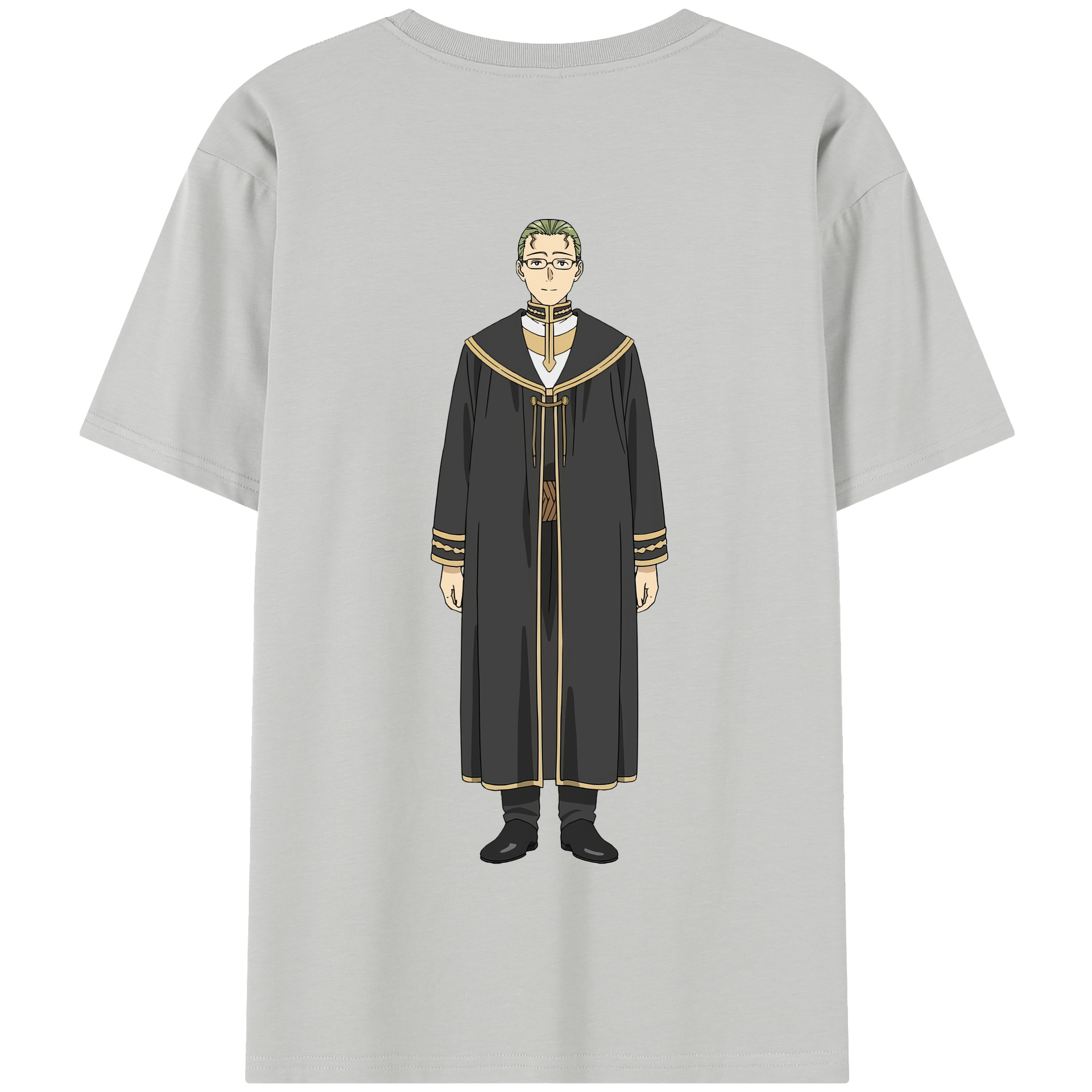 （画像用） 葬送のフリーレン Frieren 綿100％半袖Tシャツ（背面プリント）