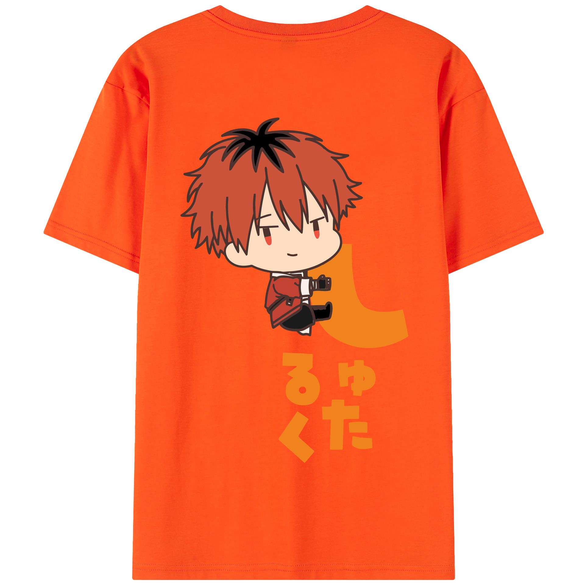 （画像用） 葬送のフリーレン Frieren 綿100％半袖Tシャツ（背面プリント）