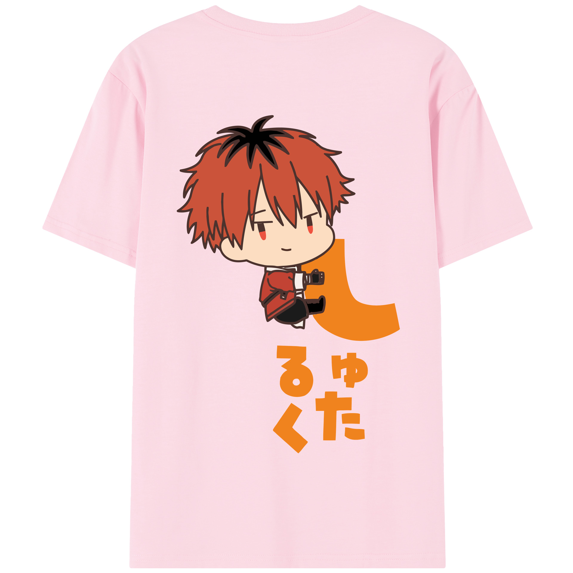 （画像用） 葬送のフリーレン Frieren 綿100％半袖Tシャツ（背面プリント）
