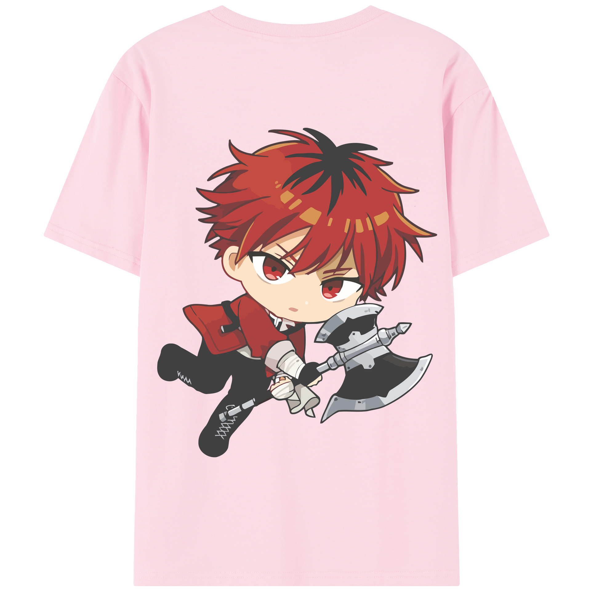 （画像用） 葬送のフリーレン Frieren 綿100％半袖Tシャツ（背面プリント）