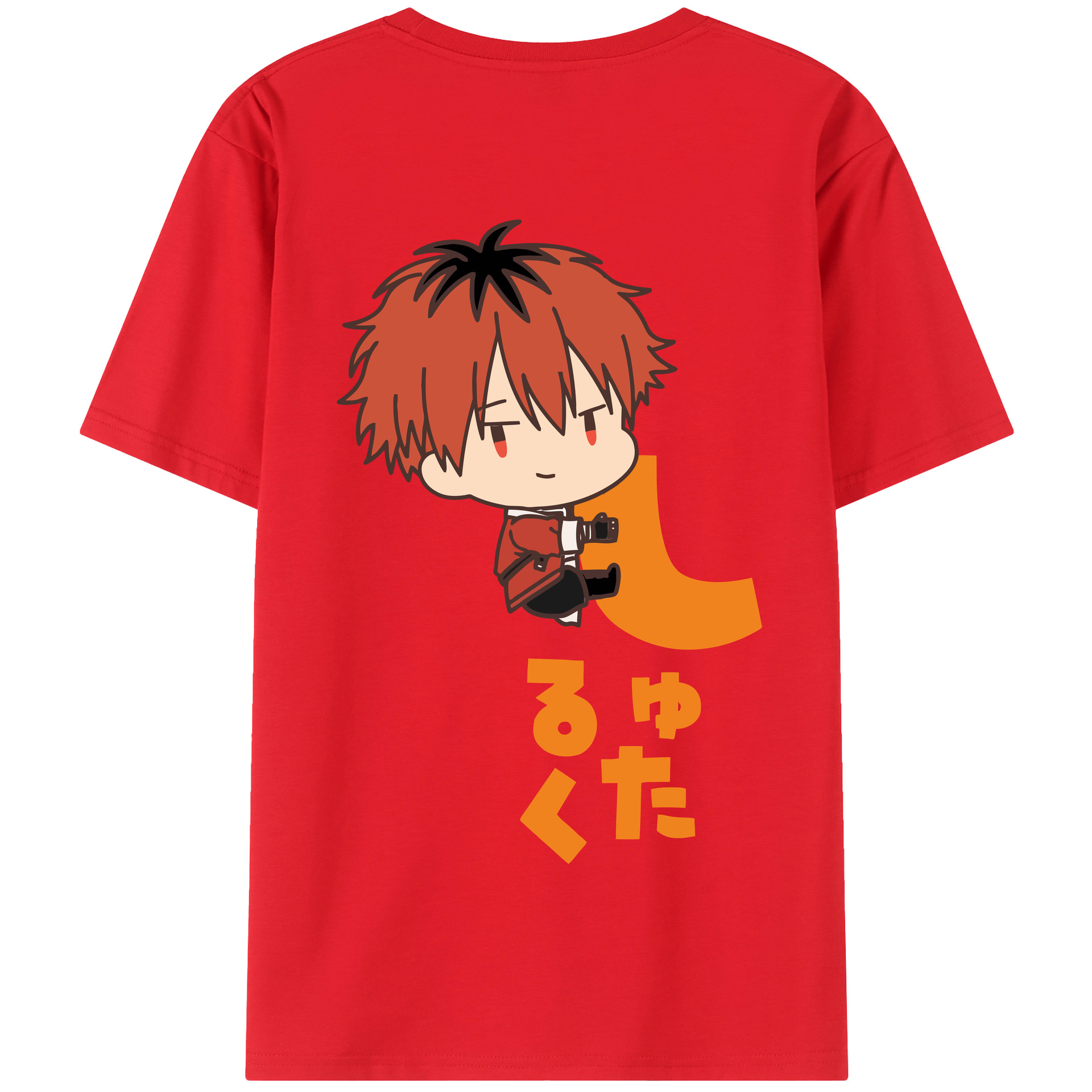 （画像用） 葬送のフリーレン Frieren 綿100％半袖Tシャツ（背面プリント）