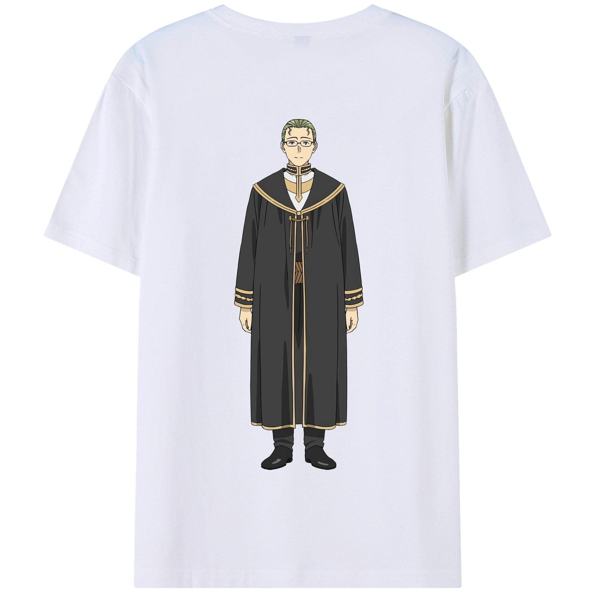 （画像用） 葬送のフリーレン Frieren 綿100％半袖Tシャツ（背面プリント）