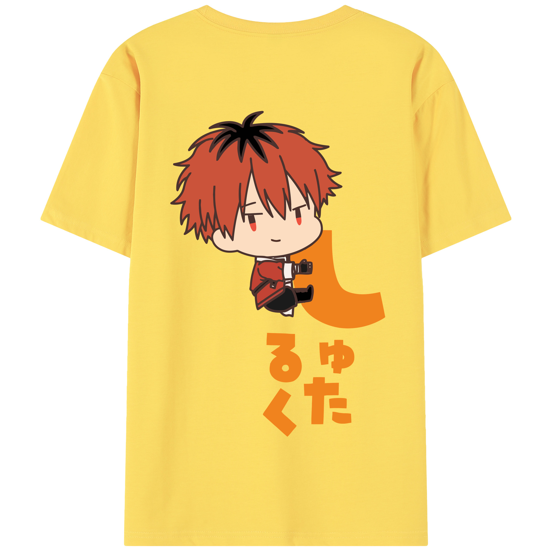 （画像用） 葬送のフリーレン Frieren 綿100％半袖Tシャツ（背面プリント）