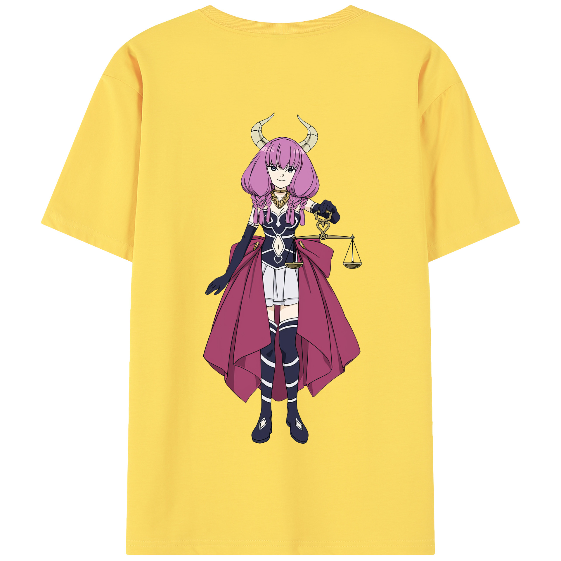 （画像用） 葬送のフリーレン Frieren 綿100％半袖Tシャツ（背面プリント）