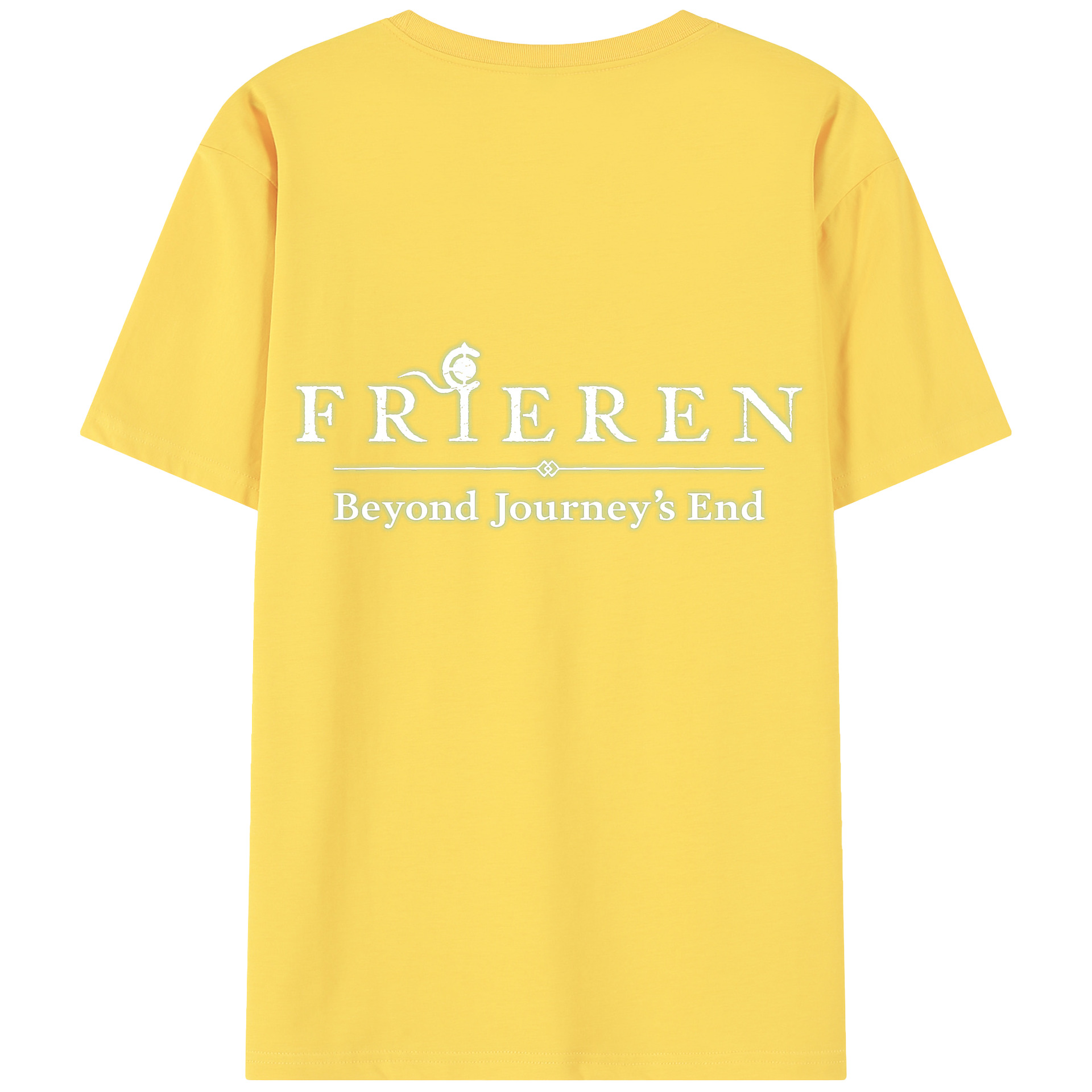 （画像用） 葬送のフリーレン Frieren 綿100％半袖Tシャツ（背面プリント）