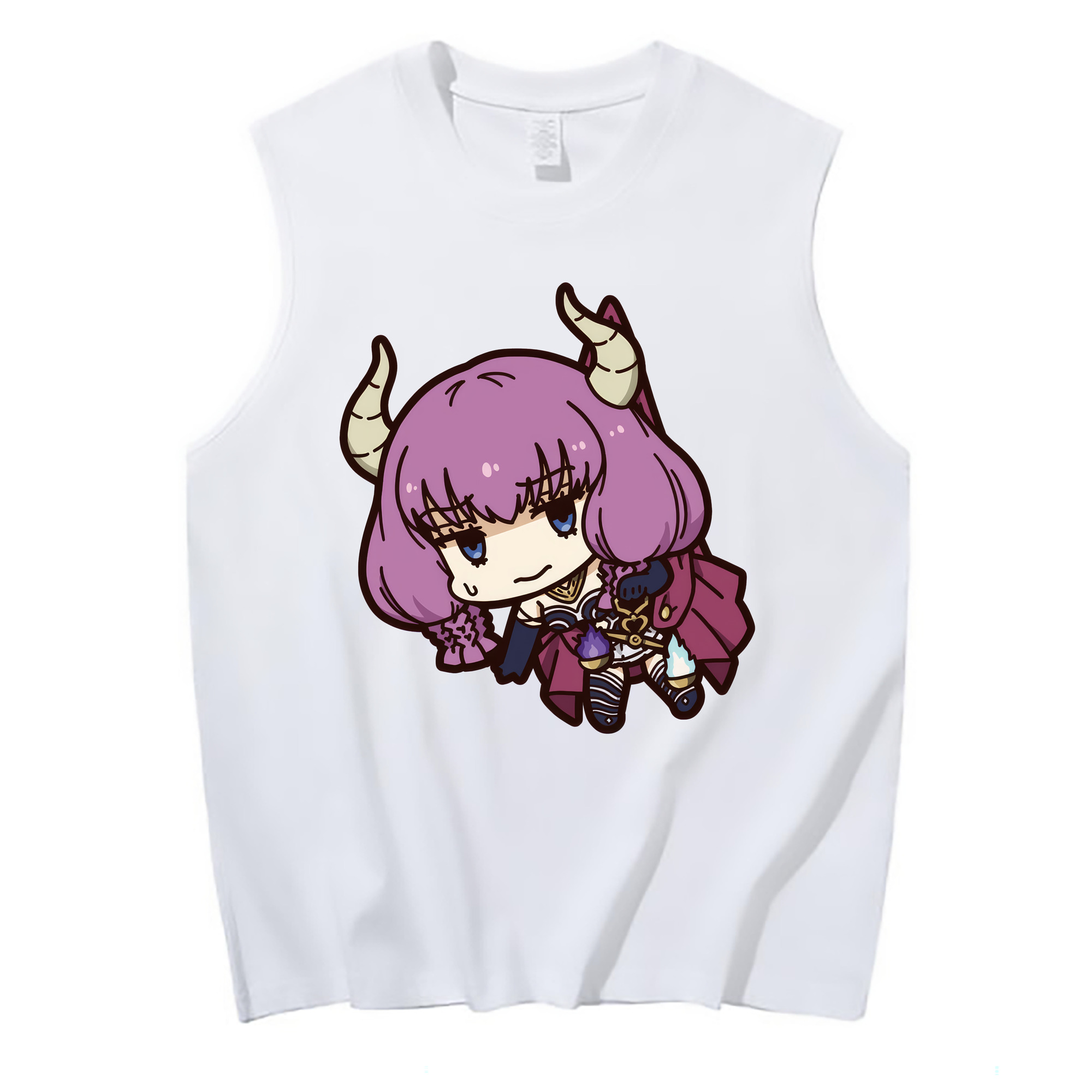 （画像用） 葬送のフリーレン Frieren コットン100％タンクトップ（フロントプリント）