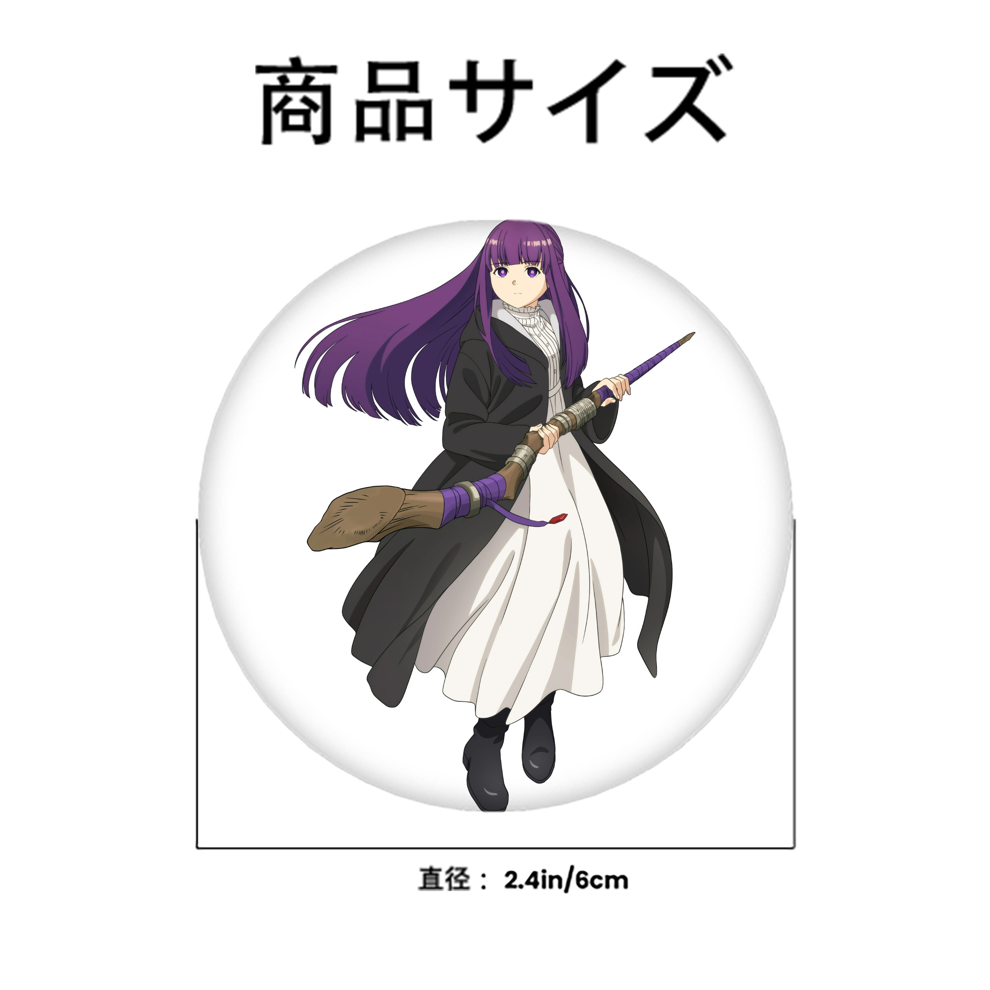 葬送のフリーレン Frieren 6cm 缶バッジ 複数セット