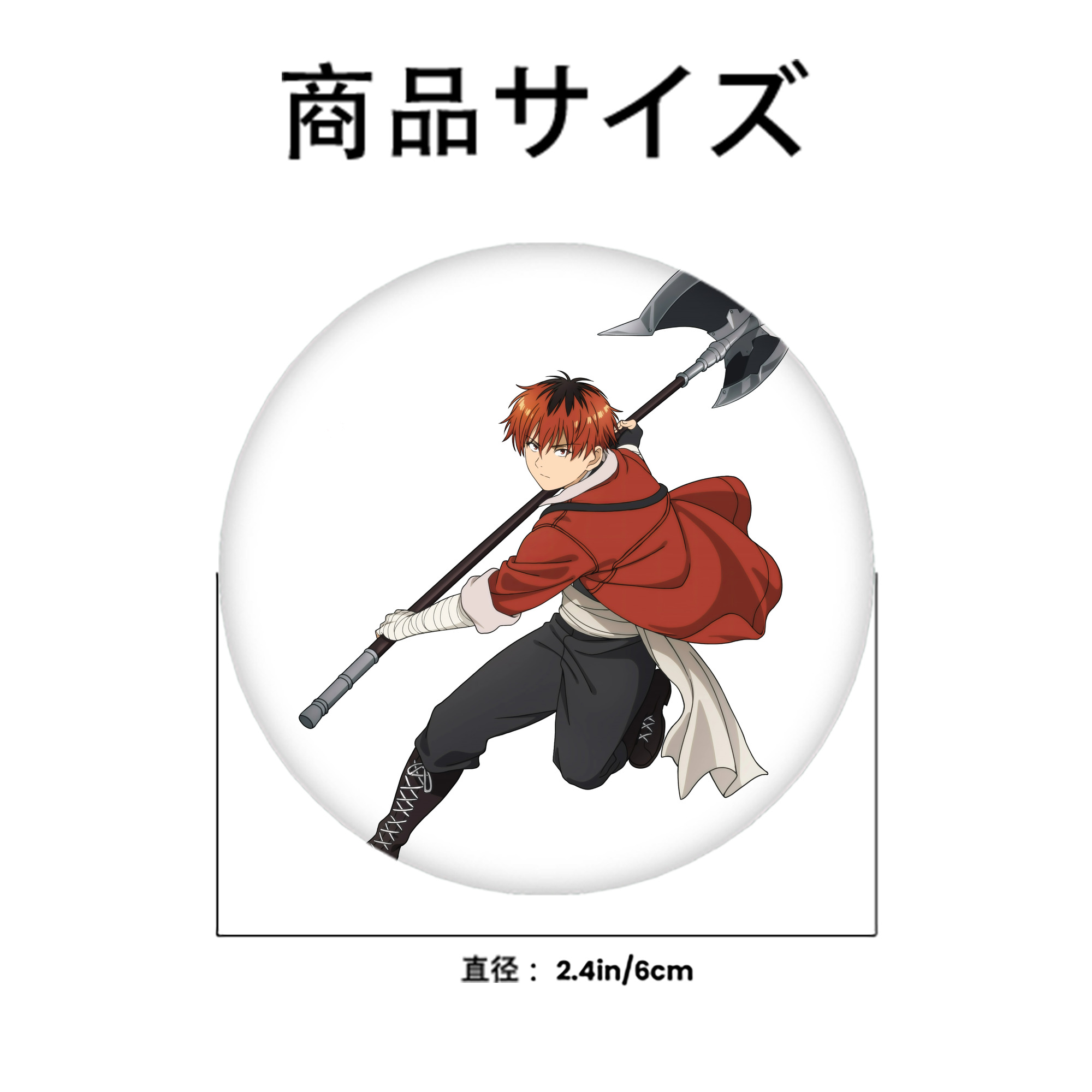 葬送のフリーレン Frieren 6cm 缶バッジ 複数セット