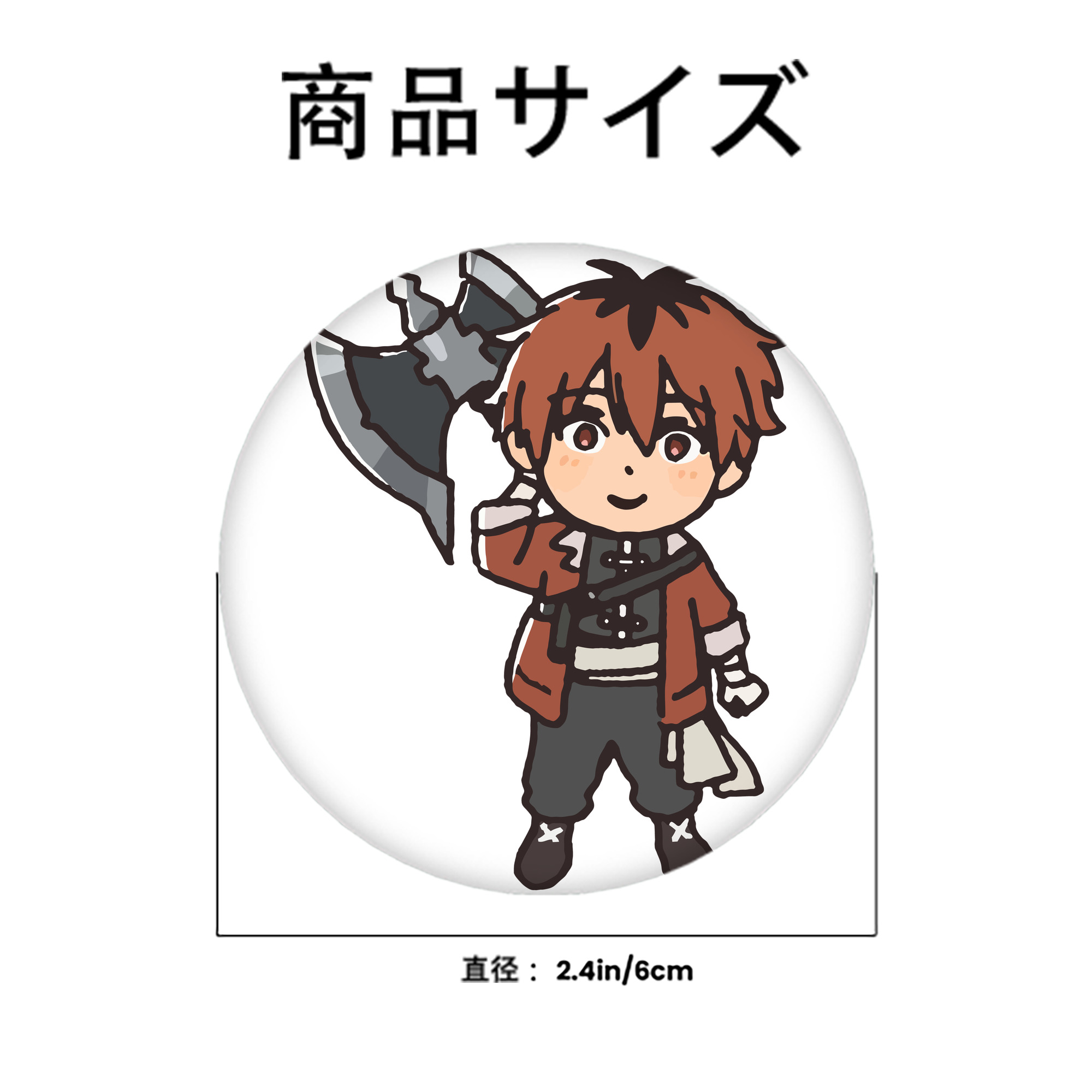 葬送のフリーレン Frieren 6cm 缶バッジ 複数セット