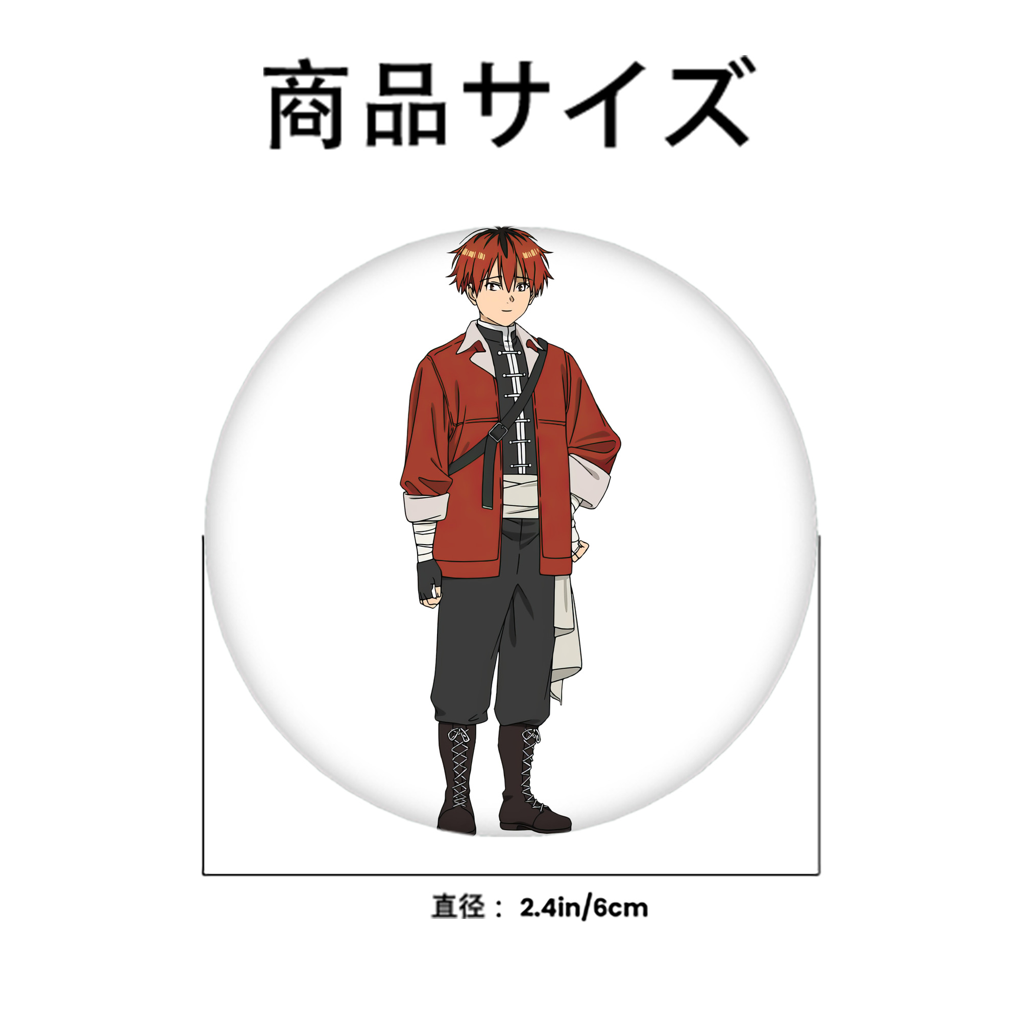葬送のフリーレン Frieren 6cm 缶バッジ 複数セット