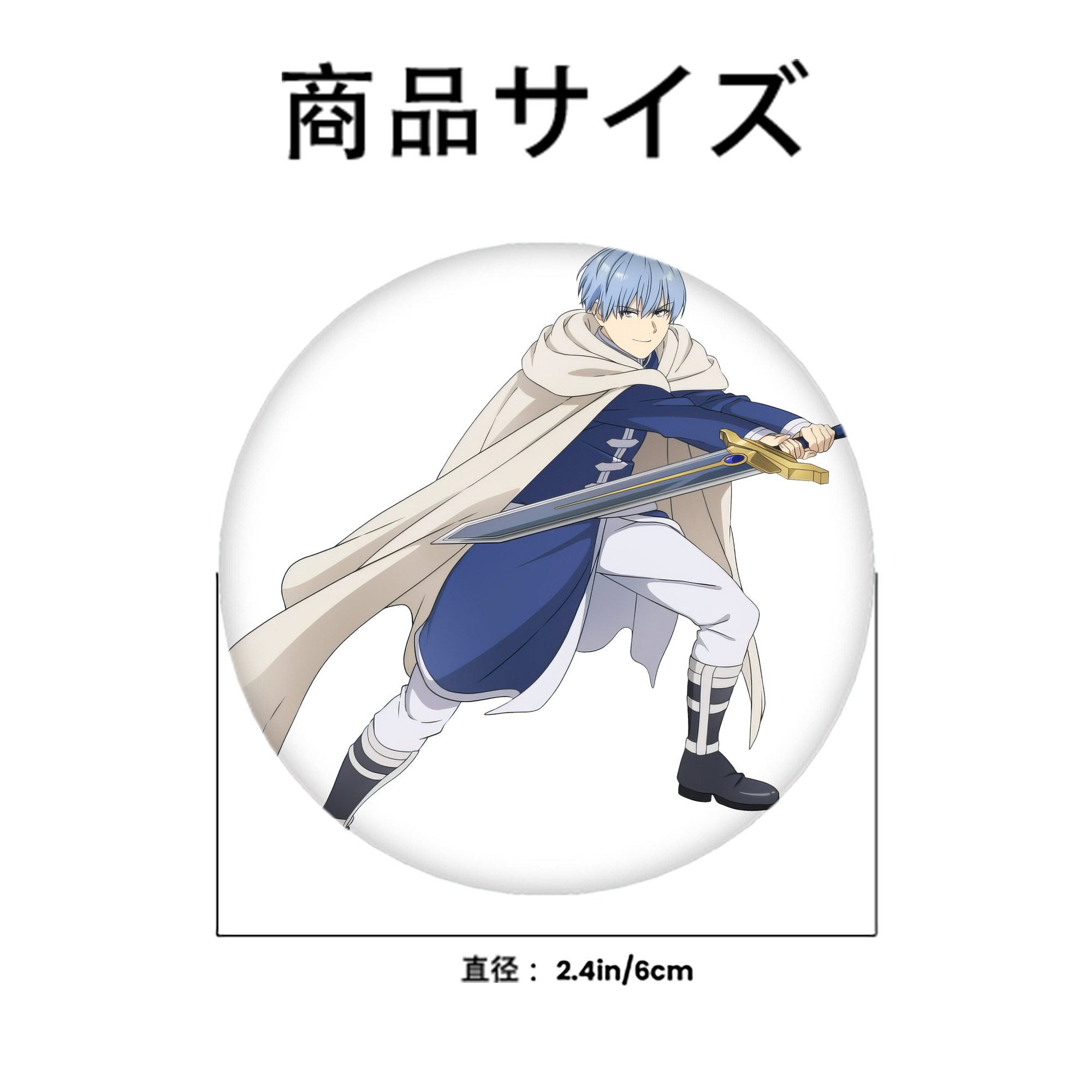 葬送のフリーレン Frieren 6cm 缶バッジ 複数セット