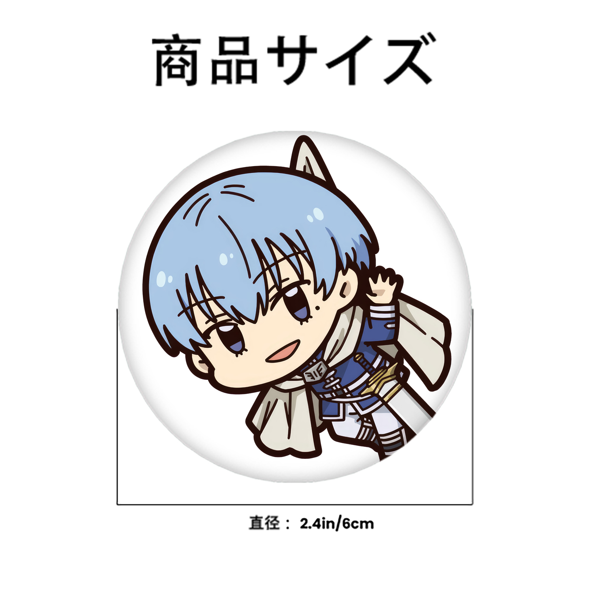葬送のフリーレン Frieren 6cm 缶バッジ 複数セット